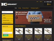 Tablet Screenshot of icbreakout.com